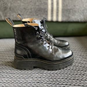 AllSaints Combat Boots